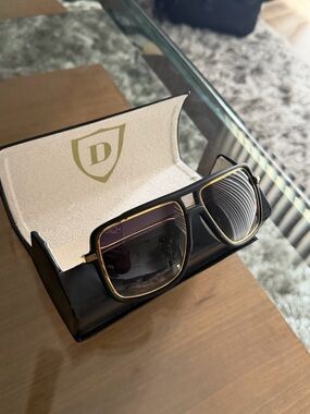 DITA Westbound Black and Gold sunglasses.